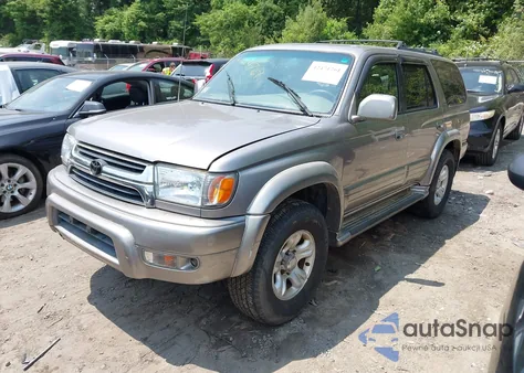 2002 Toyota 4Runner Limited V6 from USA, damaged, VIN JT3HN87R520367099